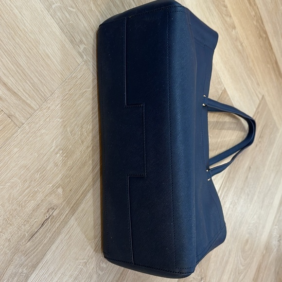 Tory Burch Navy Tote - Picture 5 of 6